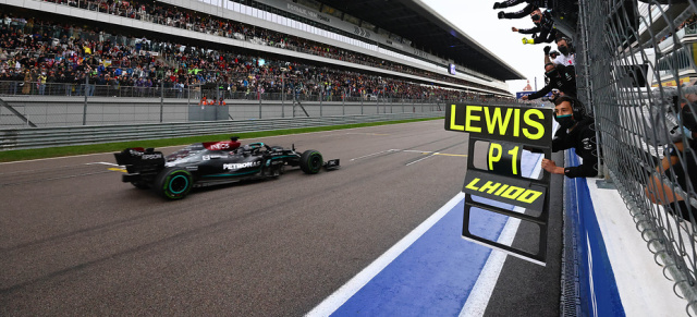 Formel 1 WM-Führung wieder übernommen: Lewis Hamilton feiert seinen 100. F1-Sieg bei spektakulärem Rennen in Russland