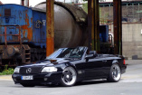 Mercedes-Benz SL 500:  Black Beauty: Schön und schnell: 95er SL 500 (R129)