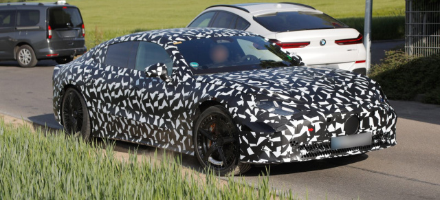Mercedes-AMG Erlkönig erwischt: Neue Bilder vom elelektrischen 1.000-PS-AMG-GT