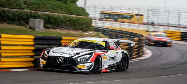 FIA GT World Cup in Macau - Rennen: Maro Engel Vize-Weltmeister bei Doppel-Podium für AMG