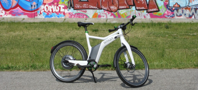 Schon gefahren: smart eBike: smart goes biking - der City-Flitzer mit smart DNA auf zwei Rädern