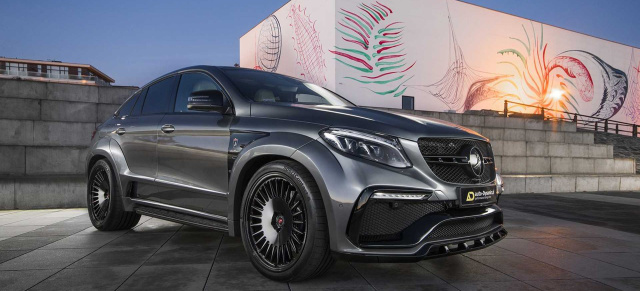 Mercedes Benz GLE 63 S Coupé Tuning: Auf Supercar-Niveau getrimmt:  Breit aufgestelltes GLE 63 S Coupé mit 806 PS