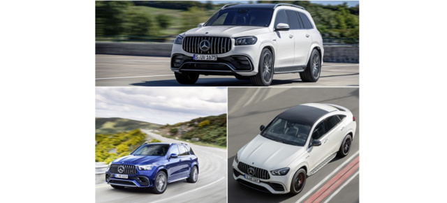 Verkaufsstart für neue Mercedes-AMG Performance-SUV: Jetzt zu haben ab 124.355 €: Mercedes-AMG GLE- und GLS