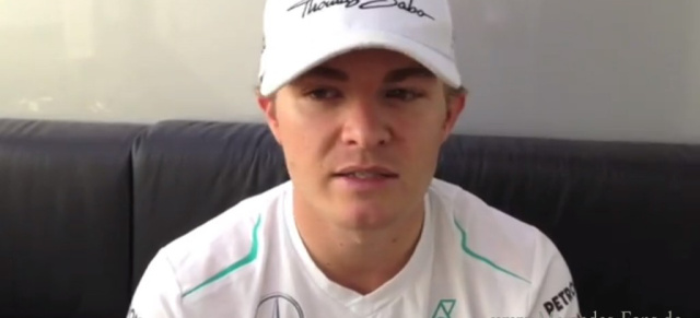 Rosbergs Videoblog: Analyse  des Deutschland GP: Die Hoffnungen auf einen Heimsieg haben sich für den Mercedes-Werksfahrer nicht erfüllt.