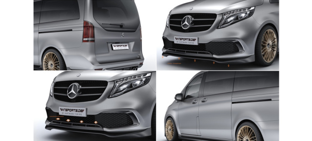 V-Klasse / Vito Tuning von VANSPORTS.De: Vier für weniger: Attraktives Zubehör im Angebot für V-Klasse/Vito 447