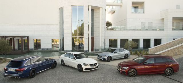 Drei AMG für die neue Mercedes C-Klasse: Neu: Mercedes-AMG C 63, C63 S und Mercedes-Benz C 450 AMG