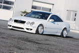 White Radical! Mercedes-Tuning: V12 plus Bi-Turbo sorgen für Burn-Out-Syndrom an der CL-Hinterachse