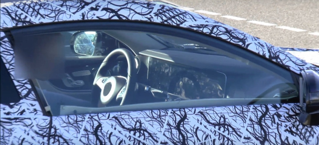Erlkönig erwischt: Mercedes-Benz E-Klasse Coupé – Innenraum-Bilder: Spy shot inside: Einblick in das kommende E-Klasse Coupé C238 (Video)