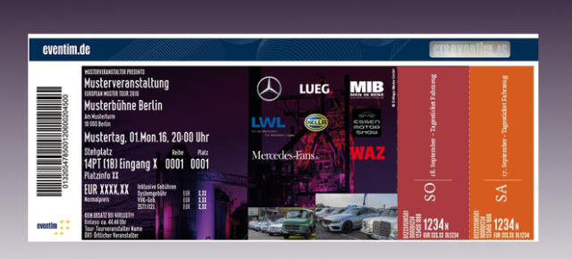 SCHÖNE STERNE 2016: : Teilnehmer-Tickets für Daimler-Mitarbeiter
