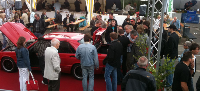 SCHÖNE STERNE 2011: der Samstag: Volle Hütte: ein toller Mercedes-Samstag auf der Henrichshütte in Hattingen