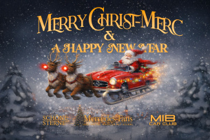 Merry Christ-Merc, liebe Mercedes-Fans!