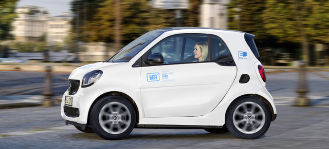 Carsharing : „Bienvenue a Paris“: car2go startet vollelektrisch in der französischen Hauptstadt