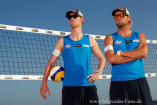 Echt vergoldet: smart beach tour Finale mit Olympiasiegern : Olympiasieger Julius Brink und Jonas Reckermann spielen um die Deutsche smart Beach-Volleyball Meisterschaft 
