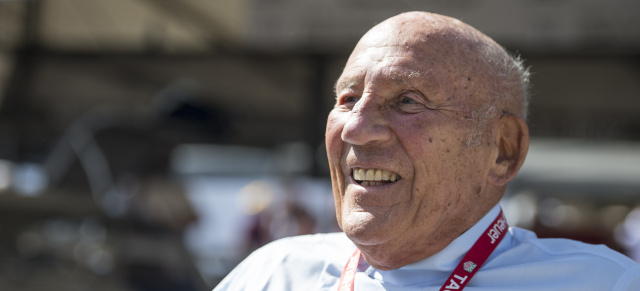 Wir gratulieren der Legende zum runden Geburtstag: Sir Stirling Moss wird heute 90 Jahre alt