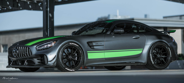 Mercedes-AMG GT R PRO fährt auf Carbon ab: Brixton macht aus dem AMG GT R PRO einen leichtfüßigen Supersportler