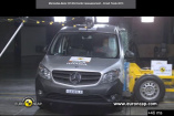 EuroNCAP: Mercedes Benz Citan verbessert sich im Crashtest: Der Mercedes Van  bekommt nun vier Sterne