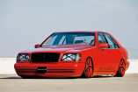 The Red S! Mercedes-Benz W140 S500 von RS Tuning: Provokantes S-Klassen-Konzept: ein Benz sieht rot!