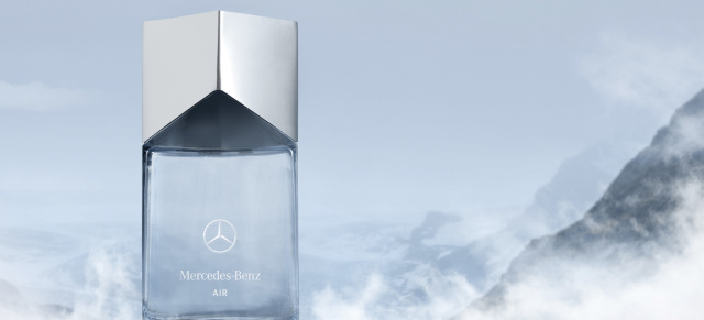 Neue Mercedes-Benz Duft-Trilogie: Land, Sea und Air: Parfüms für all dijenigen, welche  den Stern dufte finden