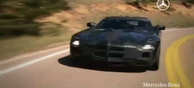 Neues Mercedes Benz SLS AMG Video: Premiere des Mercedes Benz SLS AMG ist am 10.9. 2009 