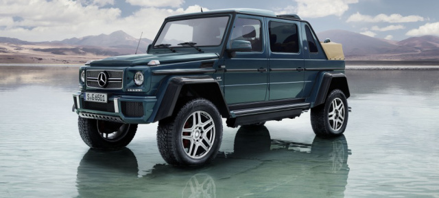 Verkaufsfreigabe Mercedes-Maybach G650 Landaulet: Mercedes-Maybach G650 Landaulet ist ab 630.000 € netto zu haben 