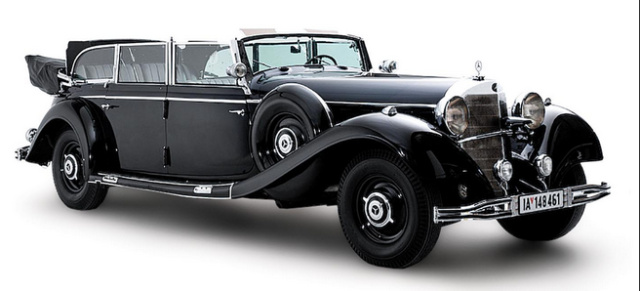 "Worldwide Auctioneers" versteigert Adolf Hitlers Mercedes-Benz Typ 770: In Amerika kommt Hitlers Hauptparadewagen unter den Hammer