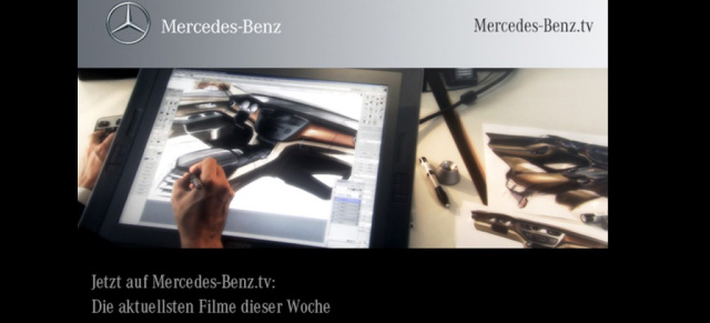 Jetzt aktuell auf Mercedes-Benz.tv:  die aktuellen Filme der Woche: 