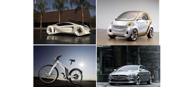 Design oder nicht  sein - das ist für Mercedes-Benz keine Frage : Mercedes-Benz gewinnt zahlreiche hochkarätige Design-Preise 