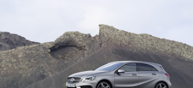 Votum aus 52 Ländern: Neue Mercedes A-Klasse ist das schönste Auto: Neue A-Klasse ist Gewinner der Publikumswahl Schönstes Auto des Jahres von TV-Sender Eurosport