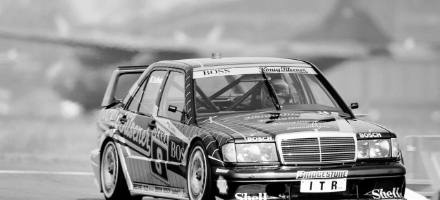 Mercedes-Benz Classic geht mit zwei historischen Tourenwagen bei der Westfalen Trophy an den Start: Erinnerung an Rennsporterfolge der 1980er-/90er-Jahre
