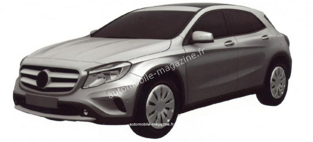 Durchgesickert: Erstes Bild vom Mercedes GLA 180 CDI: Abgespeckte GLA Diesel-Version zum günstigeren Preis