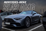 Enttarnt: Das ist der neue Mercedes-AMG SL 43: Durchgesickert: Mercedes-AMG SL 43 - ohne Tarnung!