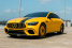 Mercedes-AMG GT 4-Türer Coupé im Transformers-Look: Hummel-Platz: 4-Türer-AMG GT im Bumblebee-Style