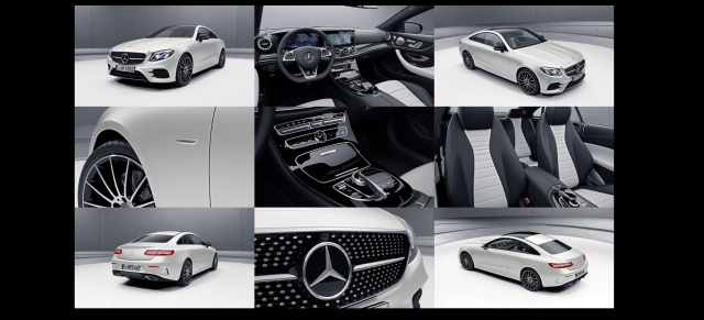Mercedes-Benz E-Klasse Coupé: Besonderes Coupé C238: Edition 1wird es 555 mal geben
