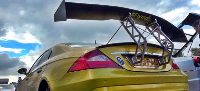 Mercedes-Benz CLS 55 AMG: Extrem beflügelt: Hot or not: Kann sich dieser mega beflügelte CLS 55 AMG sehen lassen?