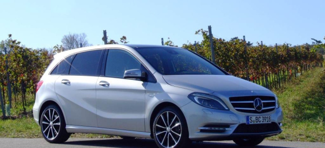 "Volks-Van" mit Stern: die neue Mercedes B-Klasse: Die neue Mercedes B-Klasse ist eine für alle(s): Fahrbericht Mercedes B 180 Blue EFFICIENCY 