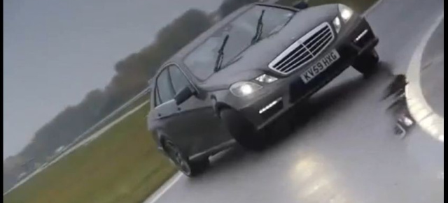 Video: Mercedes E63 AMG im Drift! : So zeigt Mercedes den E63 AMG in Großbritannien! 