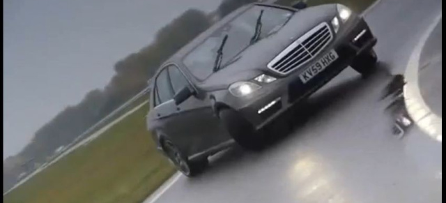 Video: Mercedes E63 AMG im Drift! : So zeigt Mercedes den E63 AMG in Großbritannien!