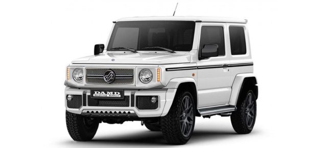 Dressed to thrill? „Mercedes G-Klasse" im Mini-Format ...