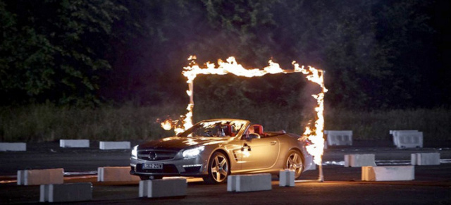Doing magic: Große Zauberei mit Mercedes SL63 AMG und David Coulthard: Trailer einer Magic-TV-Show