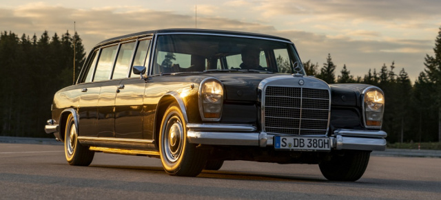 Die rollende Republik: Der legendäre Mercedes-Benz 600 (W100) - Die deutsche Staatskarosse