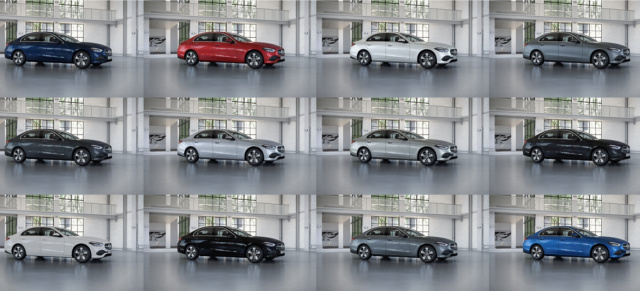 Ins Bild gesetzt: Alle Farben der neuen Mercedes-Benz C-Klasse: Die Gabe der Farbe: Alle 12 Kolorite der Baureihe 206