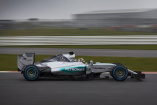 Formel 1-2015: Das ist der neue Mercedes Silberpfeil : Erste Bilder vom F1 W06 Hybrid 