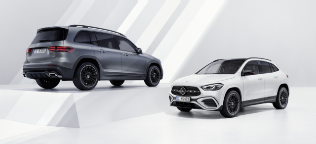 Mercedes-Benz Premiere: Doppel-Debüt: Vorhang auf für Mercedes GLA & GLB Facelift