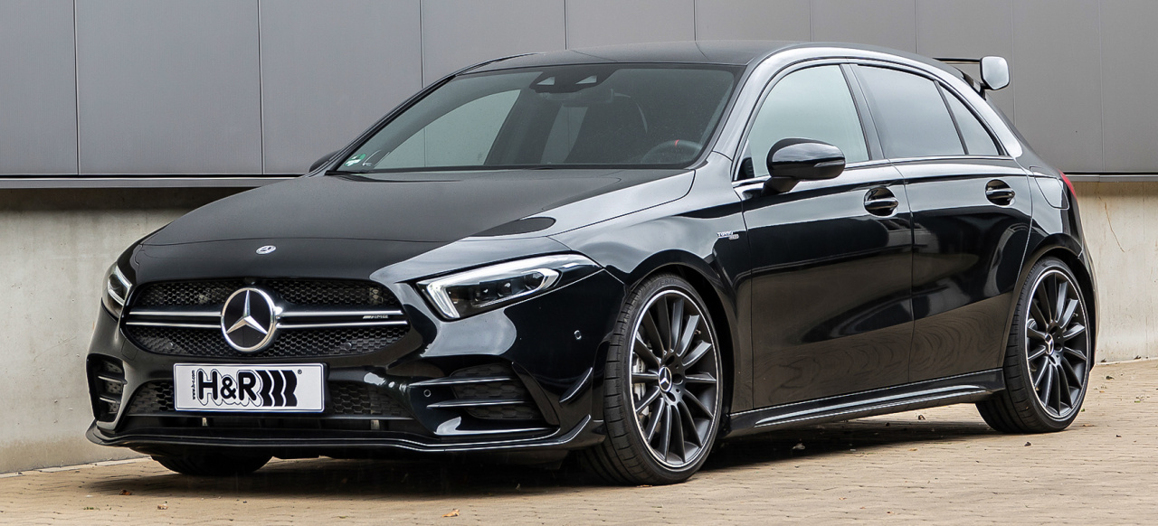 2019er W177 Mit Fahrwerksfacelift H R Sportfedern Fur Den Neuen Mercedes Amg A35 News Mercedes Fans Das Magazin Fur Mercedes Benz Enthusiasten