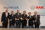 China-Geschäft: Daimler AG wird Mitinhaber von BAIC Motor: Daimler erstes ausländisches Automobilunternehmen, das sich an einem chinesischen Hersteller beteiligt