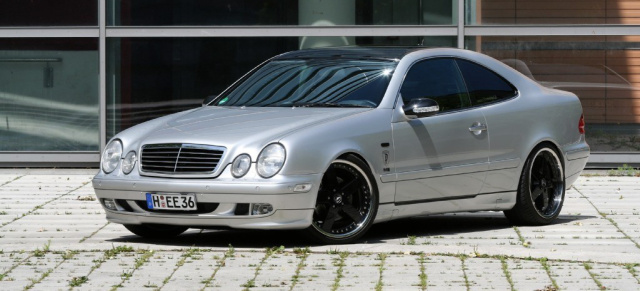 Dreiecksbeziehung: Mercedes Tuning: Geschmackvoll veredelter CLK 320 