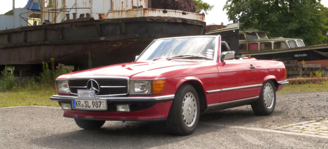 Vom Young Zum Oldtimer 1987 Mercedes Benz 300 Sl R107 Classic Mercedes Fans Das Magazin Fur Mercedes Benz Enthusiasten