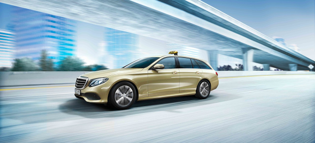 Internationale Fachmesse für das Taxigewerbe: Mercedes-Benz zeigt Produktvielfalt auf der Europäischen Taximesse