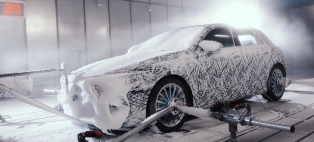 Mercedes-Benz A-Klasse W177: Video: Die kommende A-Klasse-Generation im Wintertest