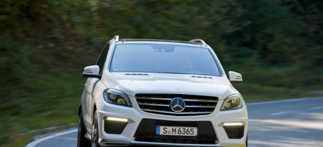 Im Video: Der neue Mercedes-Benz ML 63 AMG : Bewegte Bilder vom neuen Super SUV von AMG